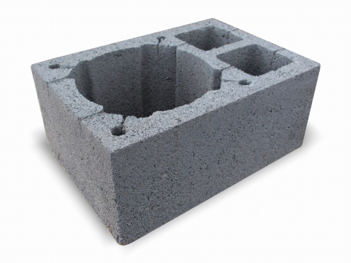 Dūmvada bloks ar 2 ventilācijas kanāliem