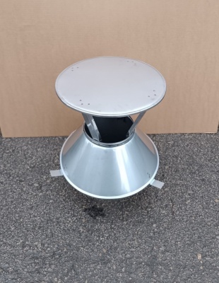 Nobeiguma konuss ar jumtiņu