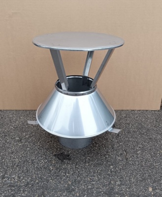 Nobeiguma konuss ar jumtiņu