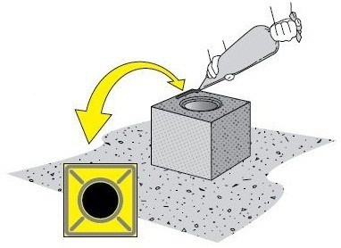 ISK līmjavas uzklāšanas maisiņš