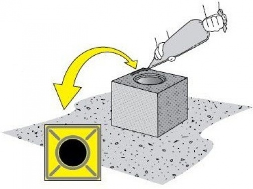 ISK līmjavas uzklāšanas maisiņš